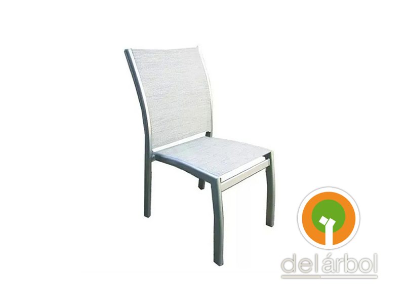 Silla Classic de Aluminio para Jardín y Exterior | del-arbol.com.ar