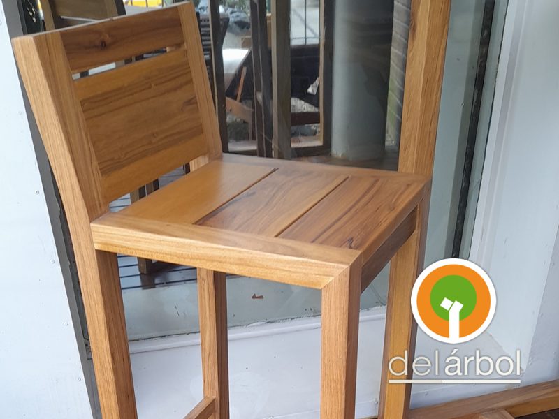 Banqueta Cicerón de Madera para Jardín y Exterior | del-arbol.com.ar