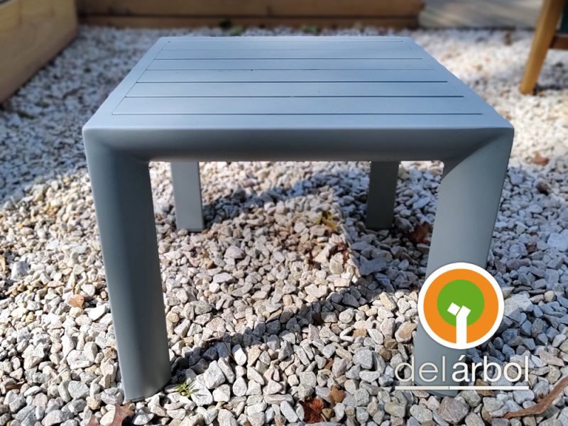 Mesa Auxiliar Vigo de Aluminio para Jardín y Exterior | del-arbol.com.ar