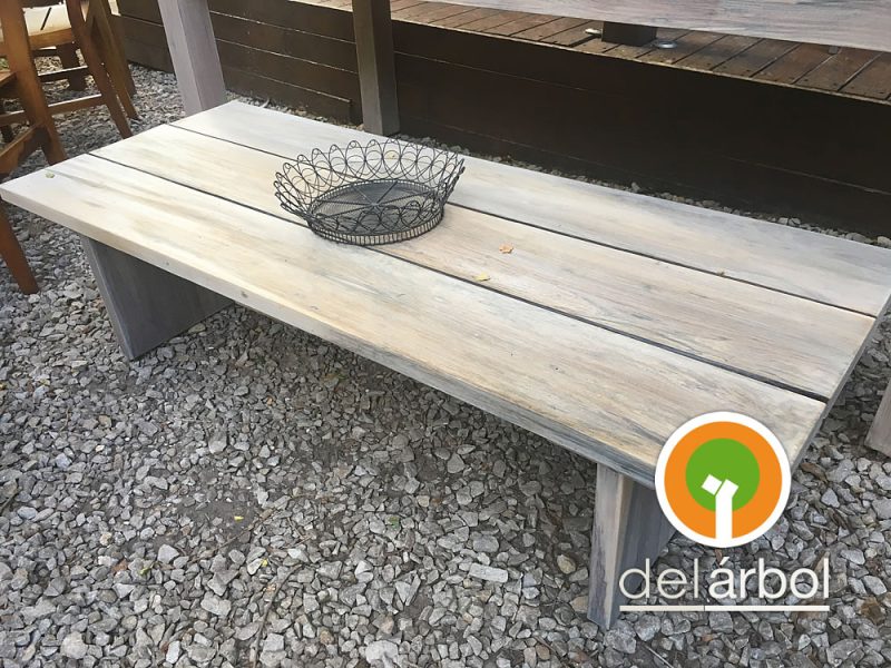 Mesa Baja Anna de Madera para Jardín y Exterior | del-arbol.com.ar