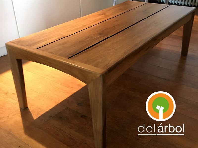 Mesa Baja Window de Madera para Jardín y Exterior | del-arbol.com.ar