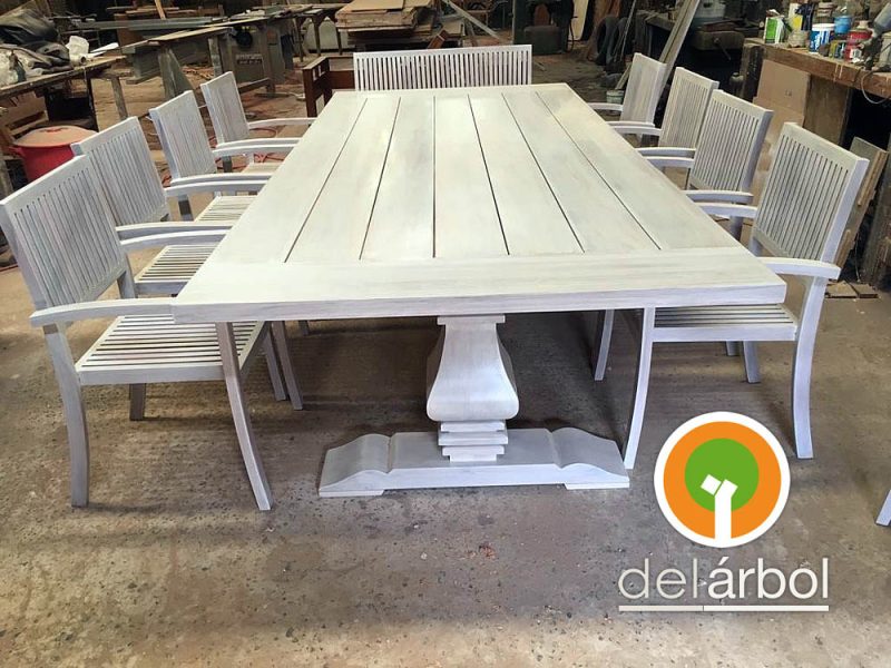 Mesa Abadía de Madera para Interior | del-arbol.com.ar