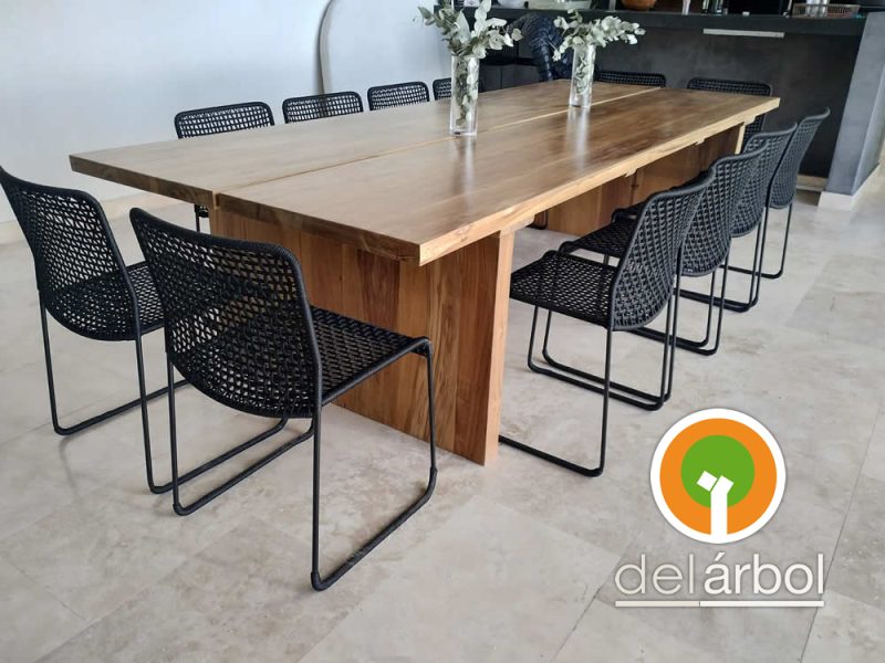 Mesa Anna de Madera para Interior | del-arbol.com.ar