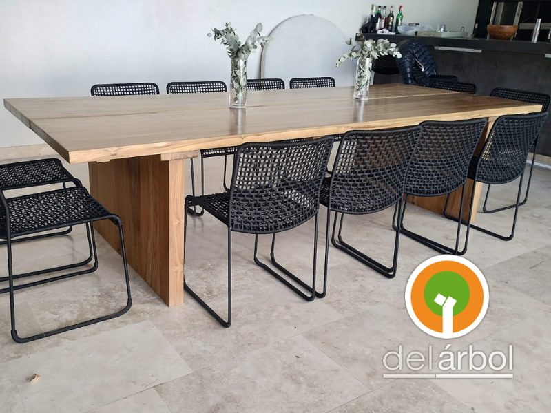 Mesa Anna de Madera para Interior | del-arbol.com.ar