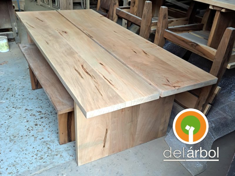 Mesa Anna de Madera para Interior | del-arbol.com.ar