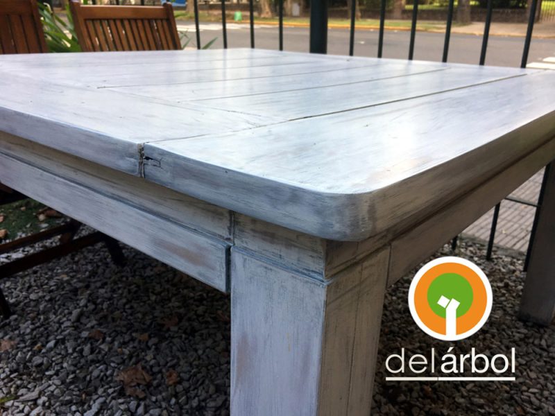 Mesa Serge de Madera para Jardín y Exterior | del-arbol.com.ar