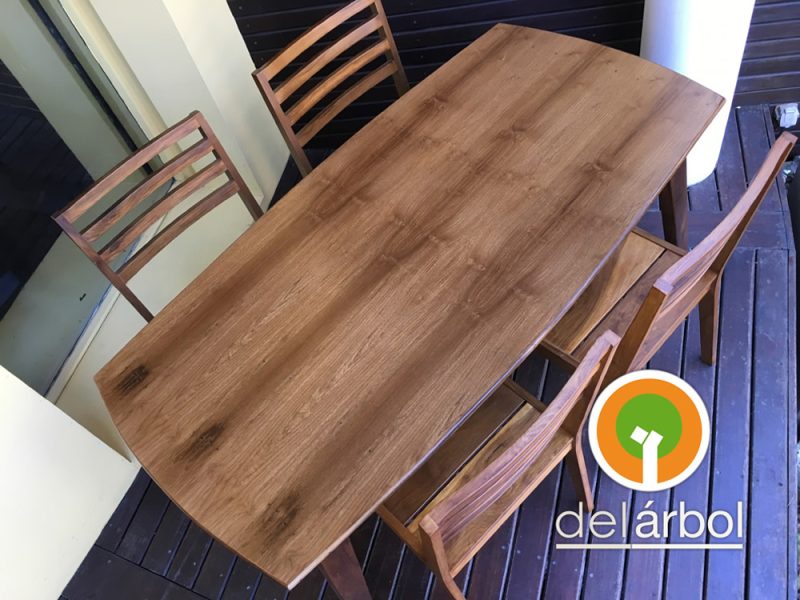 Mesa Finland de Madera para Interior | del-arbol.com.ar