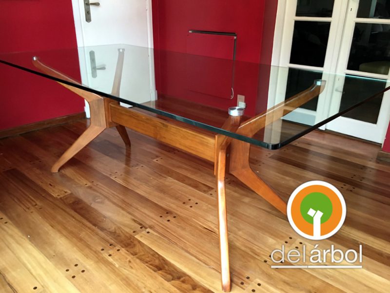 Mesa Praga de Vidrio para Interior | del-arbol.com.ar