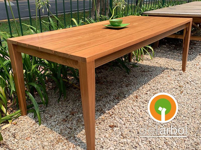 Mesa Origami de Madera para Jardín y Exterior | del-arbol.com.ar