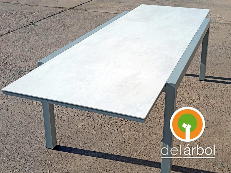 Mesa Loma Extensible de Aluminio para Jardín y Exterior | del-arbol.com.ar