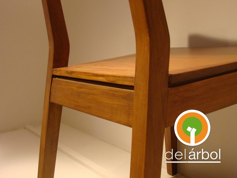 Silla Nicky de Madera para Interior | del-arbol.com.ar