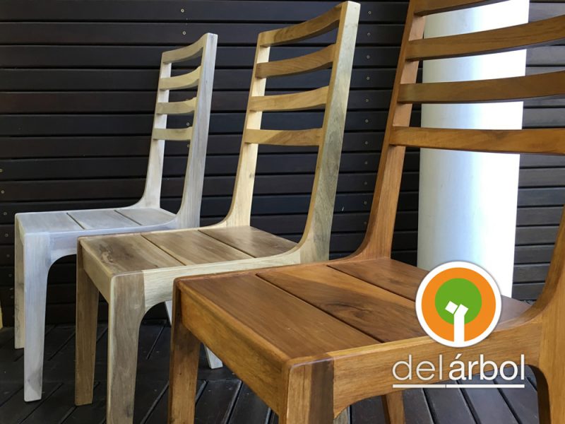 Silla Wood de Madera para Interior | del-arbol.com.ar