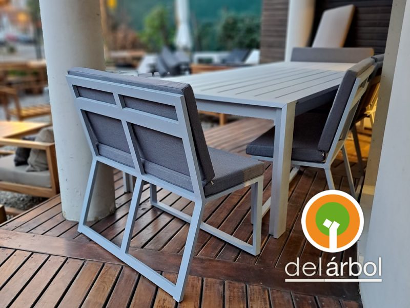 Silla y Silloncito Balcony de Aluminio para Jardín y Exterior | del-arbol.com.ar