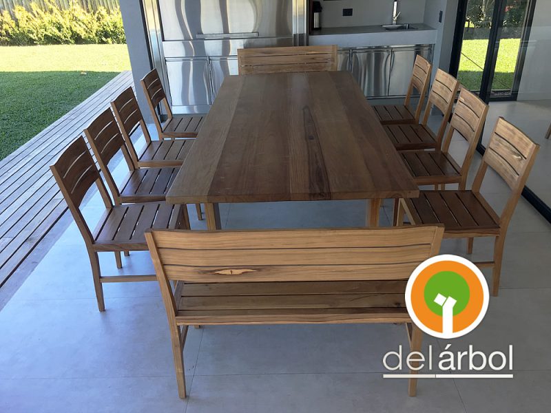 Banco Ale de Madera para Interior | del-arbol.com.ar