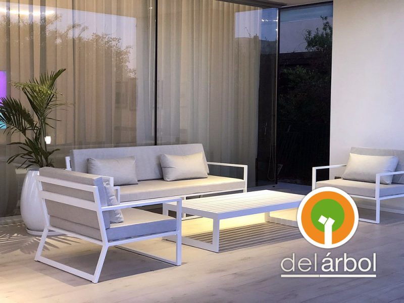 Sillón Tilt de Aluminio para Jardín y Exterior | del-arbol.com.ar