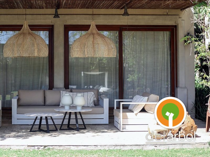 Sillón Woodco de Aluminio para Jardín y Exterior | del-arbol.com.ar