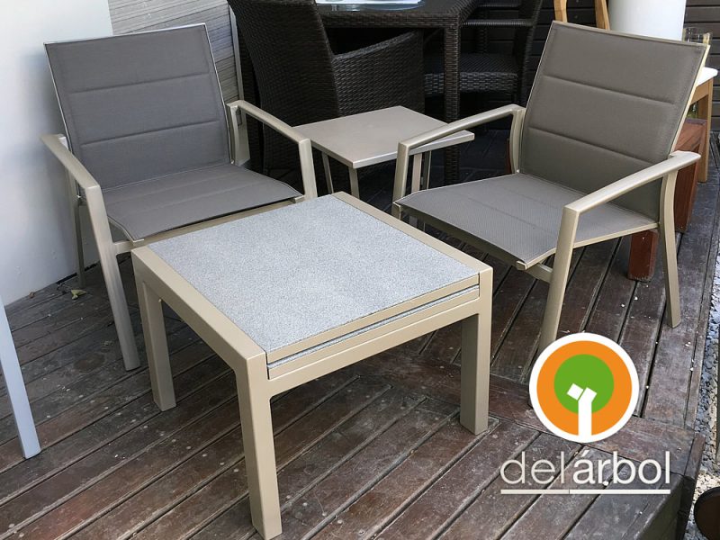 Sillón Ocean de Aluminio para Jardín y Exterior | del-arbol.com.ar