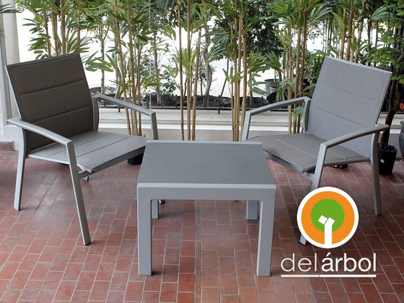 Sillón Ocean de Aluminio para Jardín y Exterior | del-arbol.com.ar