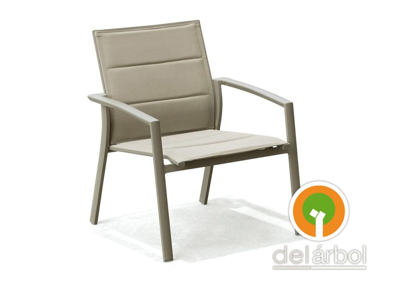 Sillón Ocean de Aluminio para Jardín y Exterior | del-arbol.com.ar