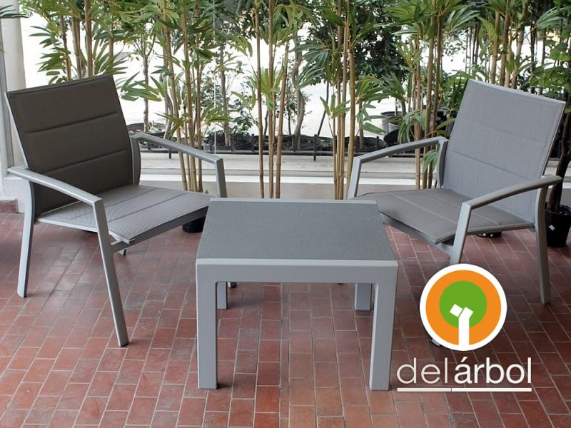 Sillón Ocean de Aluminio para Jardín y Exterior | del-arbol.com.ar