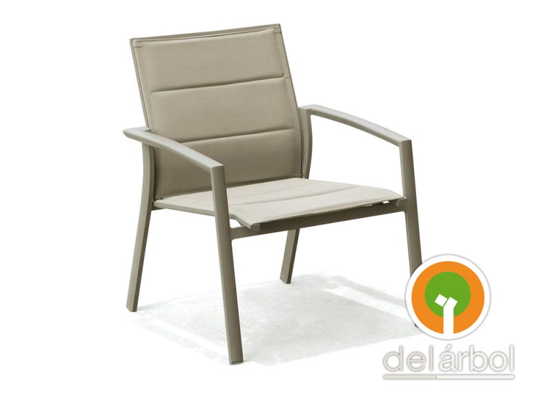 Sillón Ocean de Aluminio para Jardín y Exterior | del-arbol.com.ar