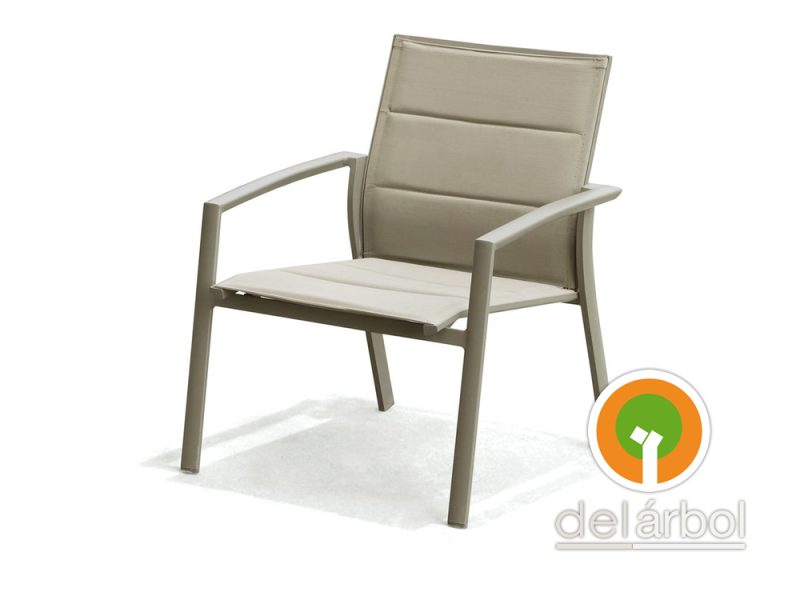 Sillón Ocean de Aluminio para Jardín y Exterior | del-arbol.com.ar