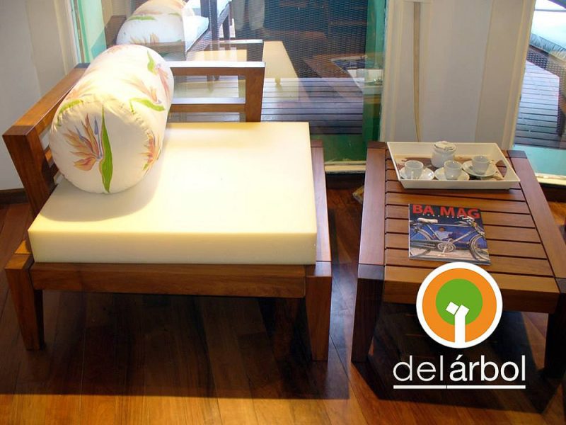 Sillón Tao de Madera para Interior | del-arbol.com.ar