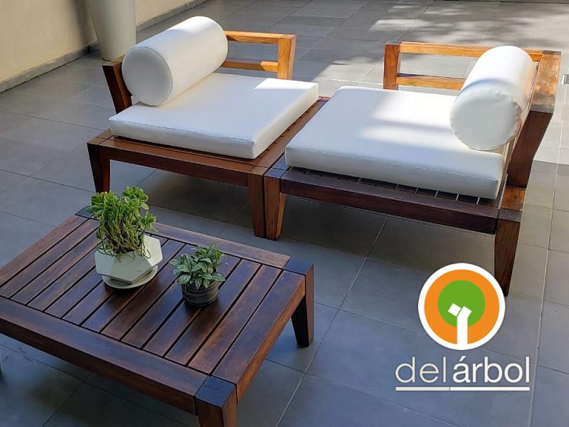 Sillón Tao de Madera para Interior | del-arbol.com.ar