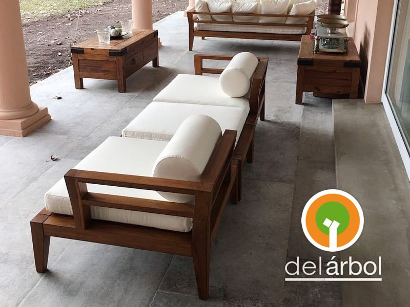 Sillón Tao de Madera para Interior | del-arbol.com.ar