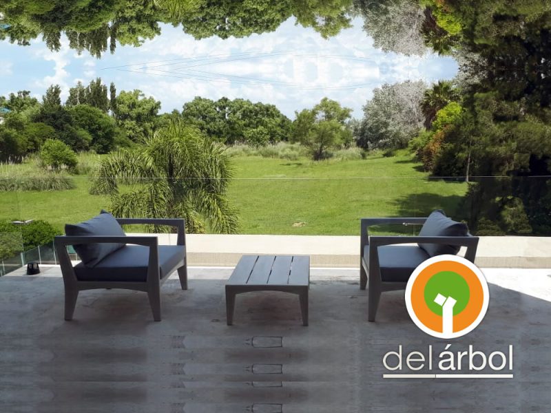 Sillón Window de Madera para Jardín y Exterior | del-arbol.com.ar