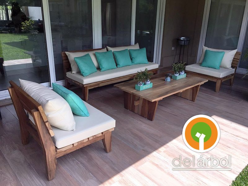 Sillón Anna de Madera para Jardín y Exterior | del-arbol.com.ar