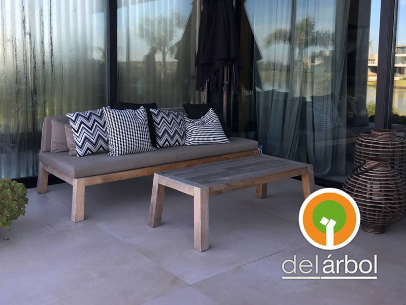 Sillón Chuecón de Madera para Jardín y Exterior | del-arbol.com.ar