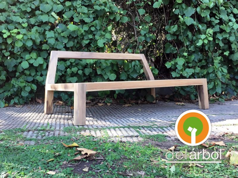 Sillón Chuecón de Madera para Jardín y Exterior | del-arbol.com.ar