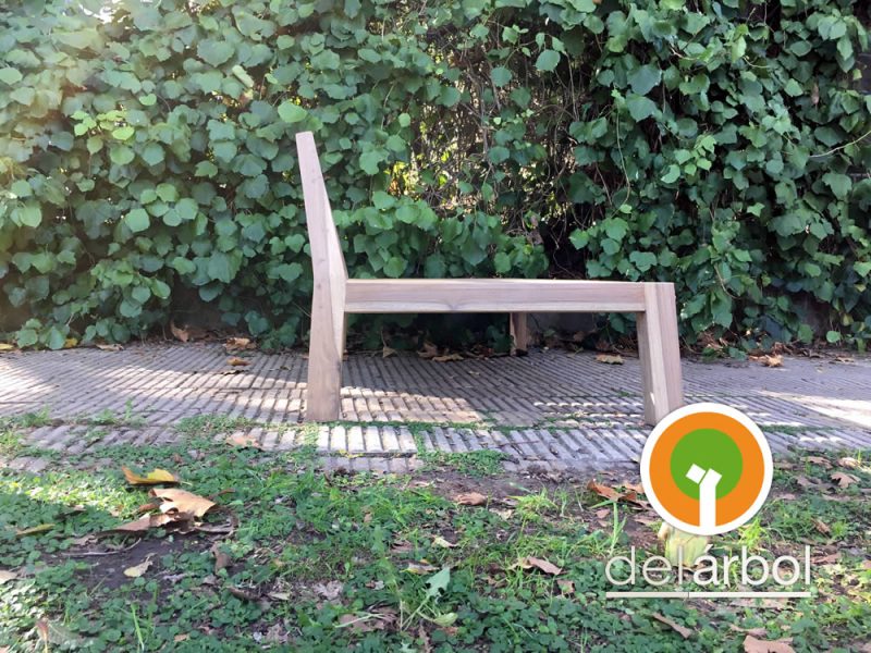 Sillón Chuecón de Madera para Jardín y Exterior | del-arbol.com.ar