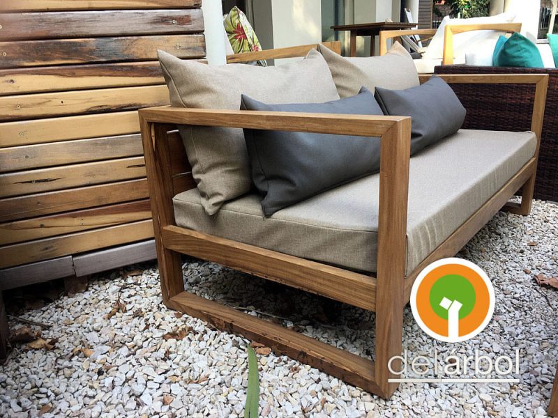 Sillón Cicerón de Madera para Jardín y Exterior | del-arbol.com.ar