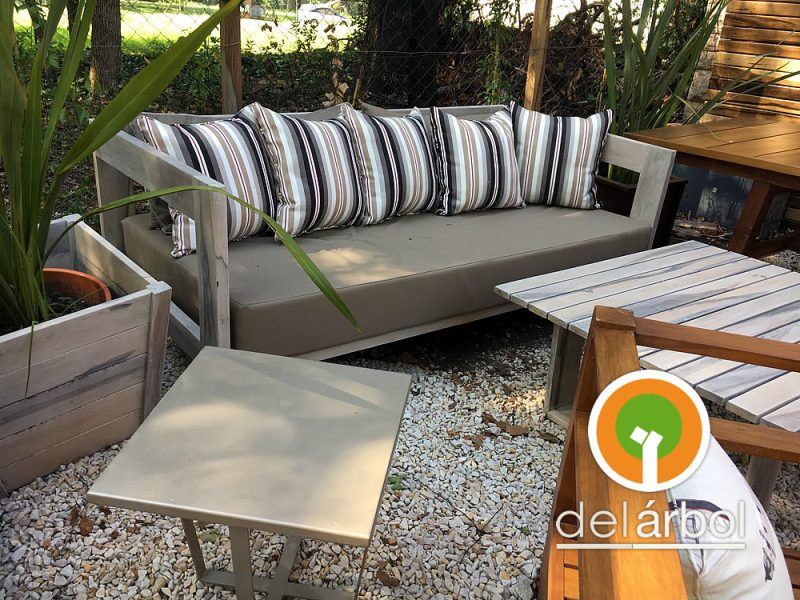 Sillón Dunas de Madera para Jardín y Exterior | del-arbol.com.ar