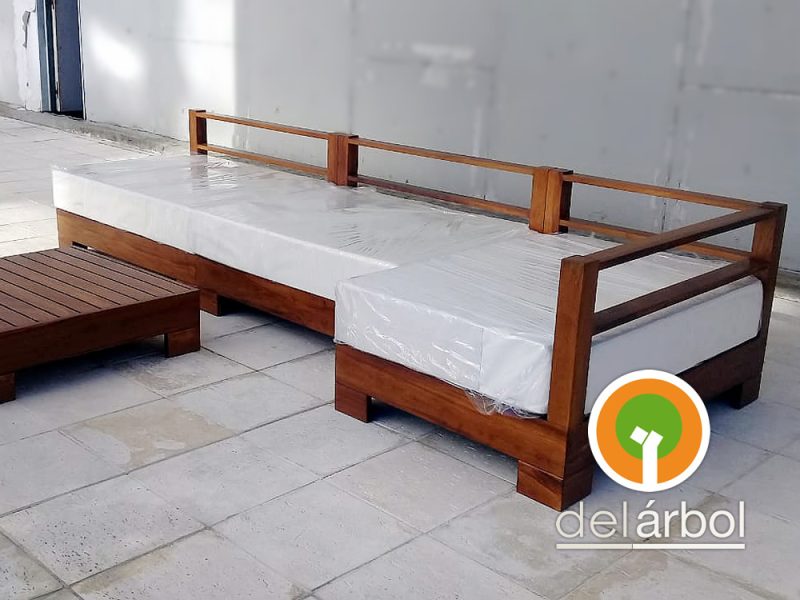 Sillón Flex de Madera para Jardín y Exterior | del-arbol.com.ar