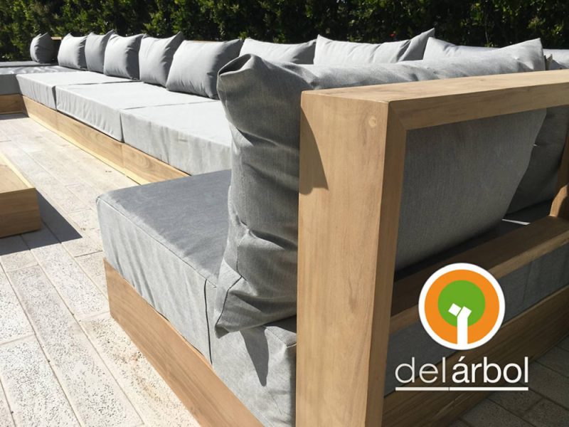 Sillón Fortune de Madera para Jardín y Exterior | del-arbol.com.ar