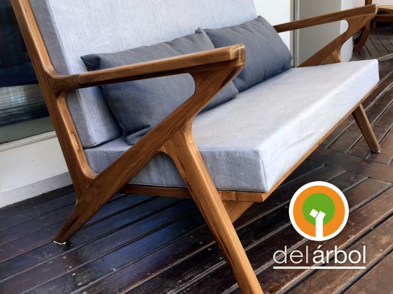 Sillón New Oslo de Madera para Jardín y Exterior | del-arbol.com.ar