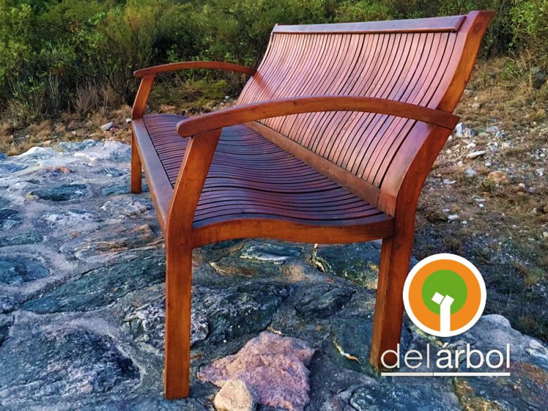 Sillón Santiago de Madera para Jardín y Exterior | del-arbol.com.ar