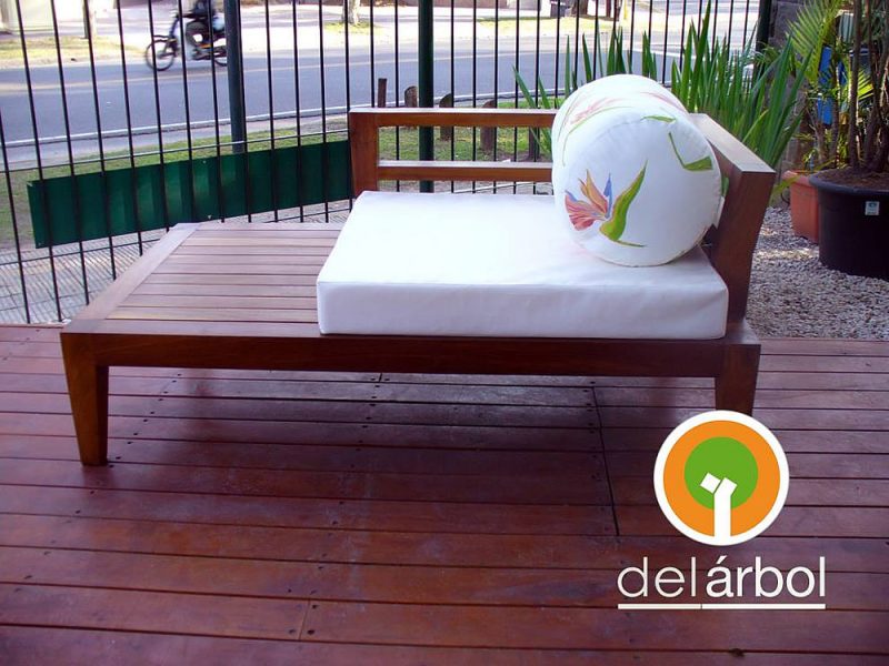 Sillón Tao de Madera para Jardín y Exterior | del-arbol.com.ar