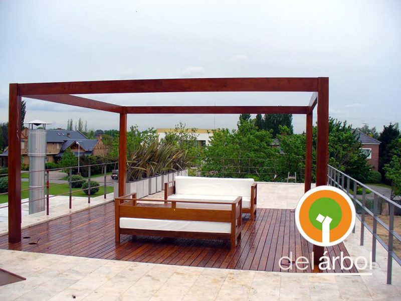 Sillón Trapani de Madera para Jardín y Exterior | del-arbol.com.ar