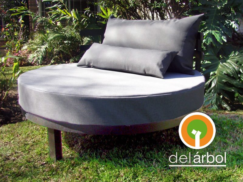 Sillón Luna de Aluminio para Jardín y Exterior | del-arbol.com.ar