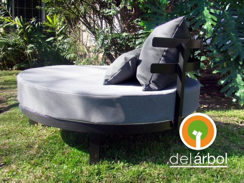 Sillón Luna de Aluminio para Jardín y Exterior | del-arbol.com.ar